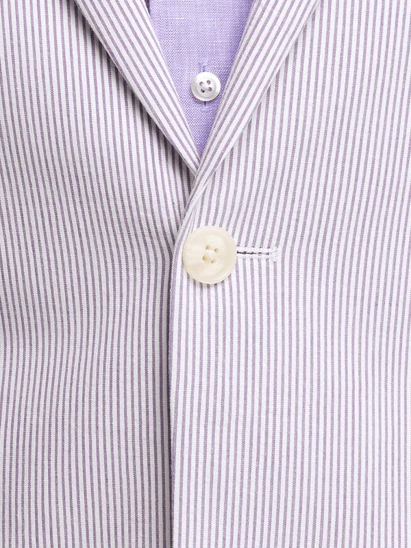 Lavender Seersucker Cotton Suit by Alligator Warehouse