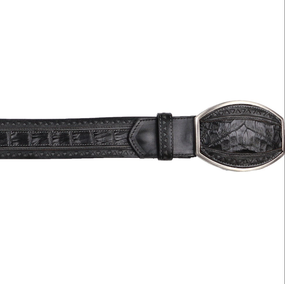 Cinto Corte Laser Cocodrilo Belly Original