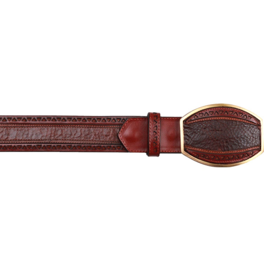 Cinto Vaquero Vacuna Terminado Rage by Los Altos Boots