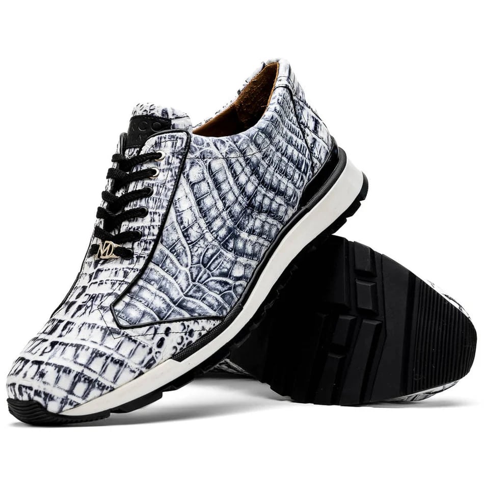 Marco Di Milano Alonzo Caiman Crocodile Sneakers