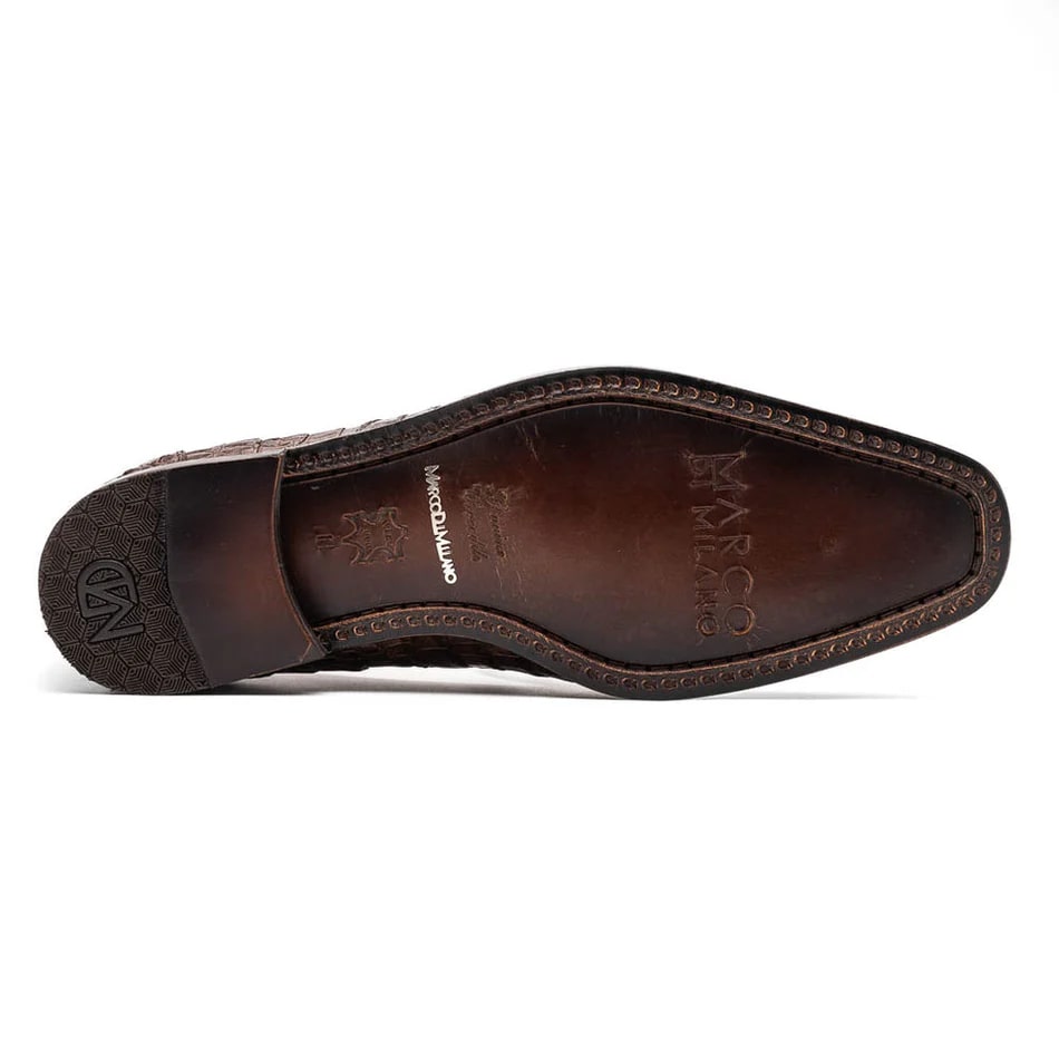 Marco Di Milano Trento Caiman Crocodile Loafers
