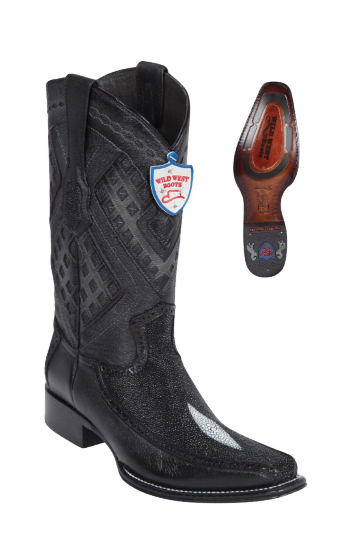 Bota de Mantarraya Original Horma Versace Wild West