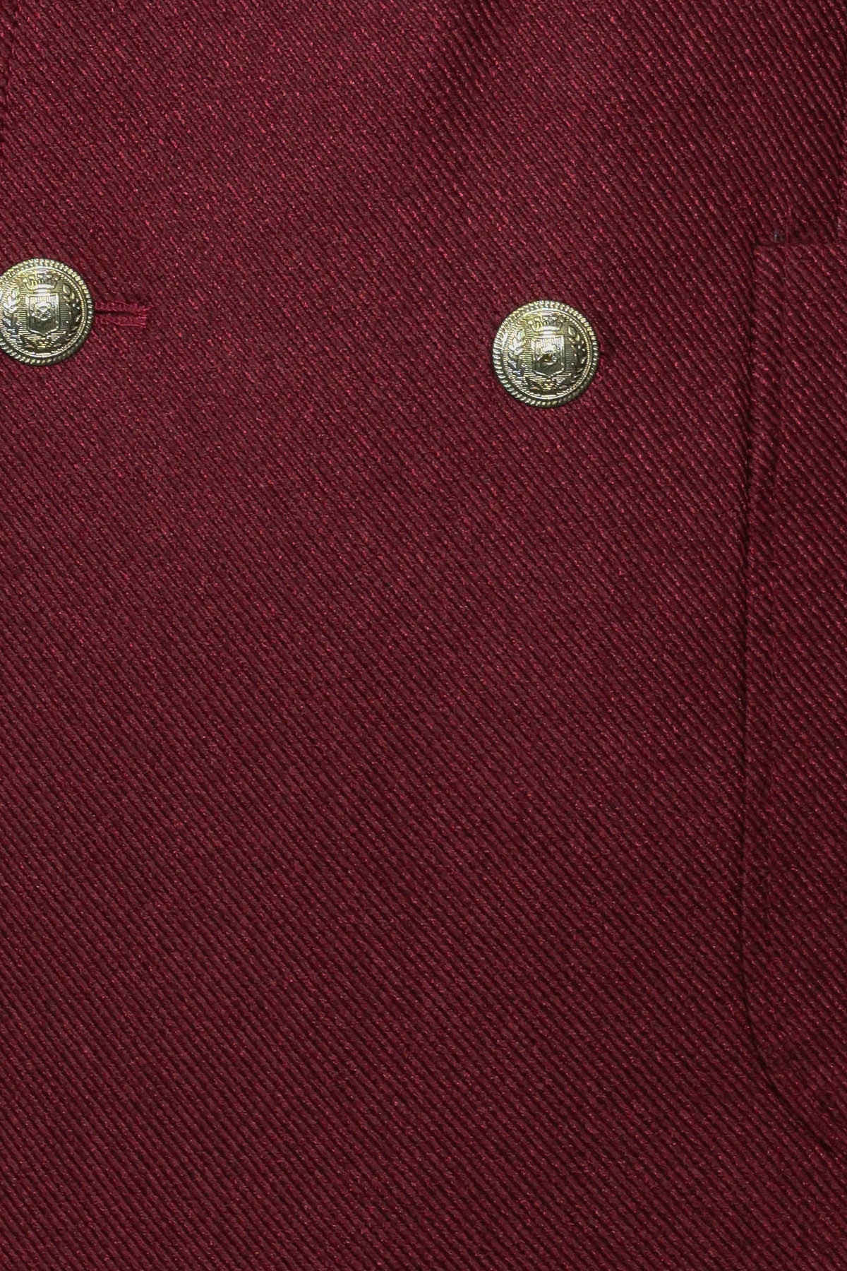 Burgundy Slim Fit Double Breasted Blazer for Men
