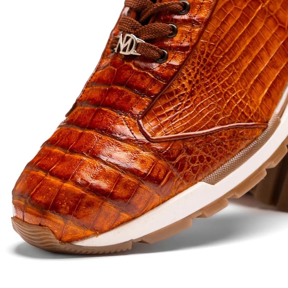 Marco Di Milano Alonzo Caiman Crocodile Sneakers