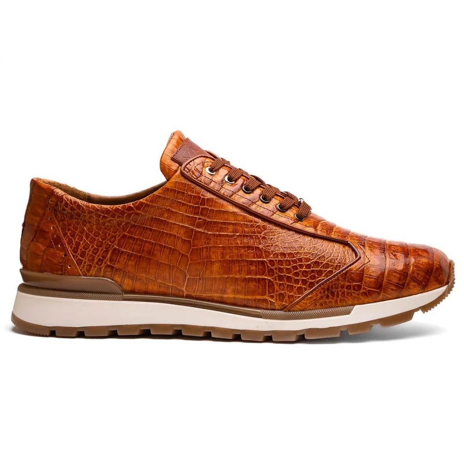 Marco Di Milano Alonzo Caiman Crocodile Sneakers