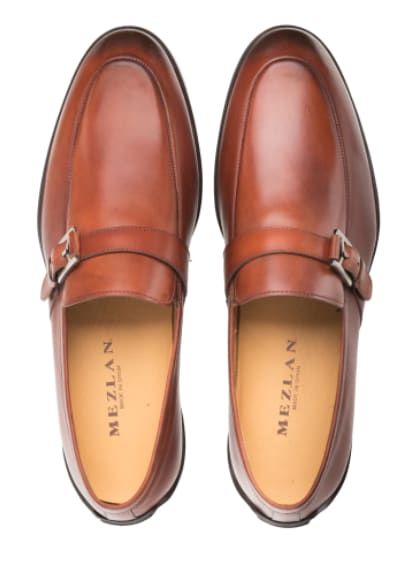 Granby Calfskin Cognac by Mezlan - Made in Spain