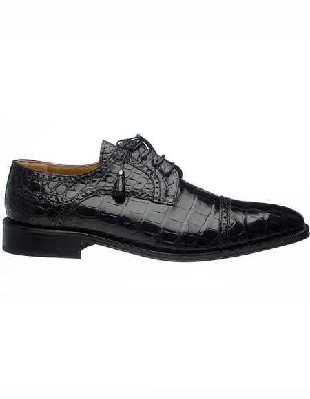 Mens Genuine World Best Alligator Shoes ~ Gator Skin Shoes main image 1
