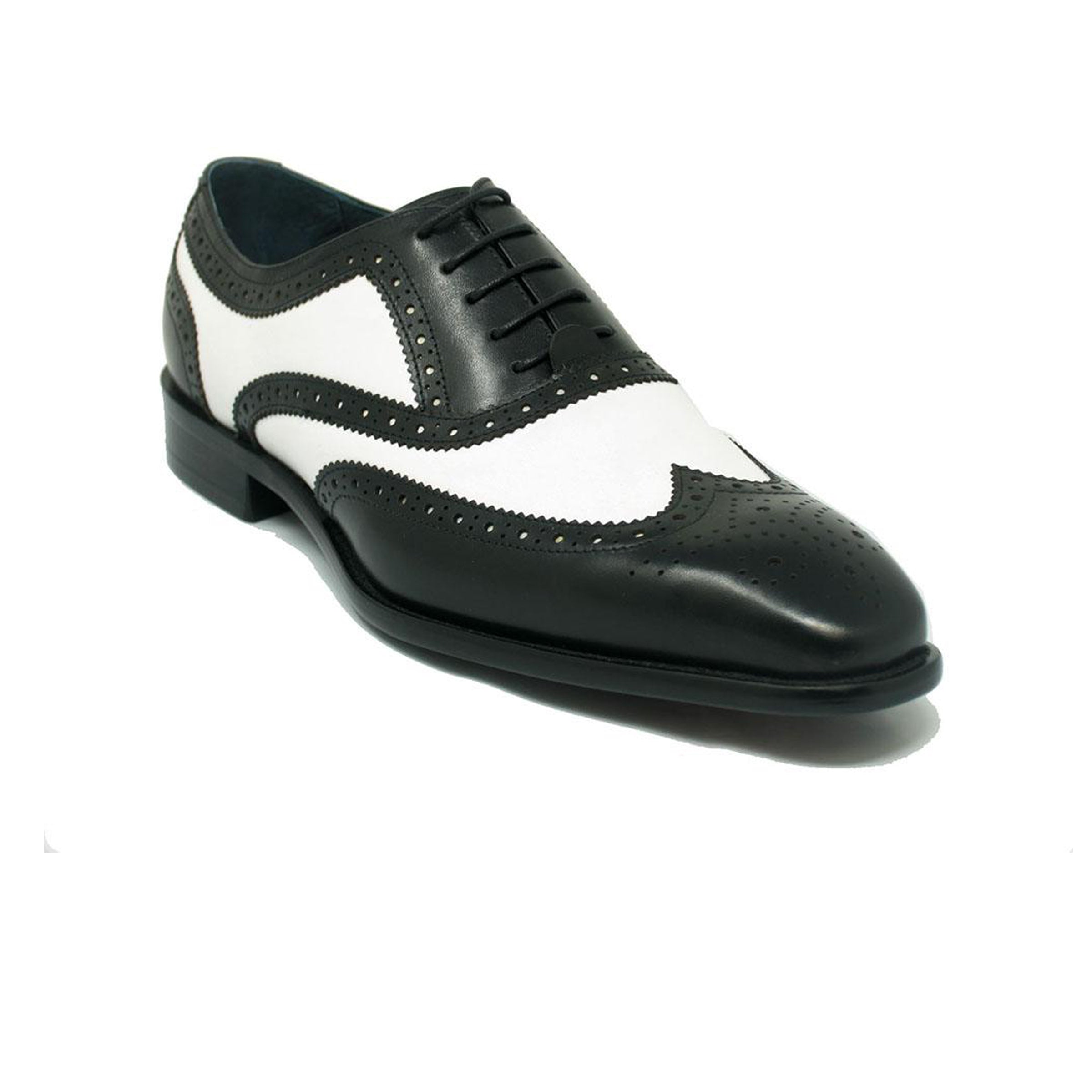 Carrucci Contrast Two Tone Wingtip Oxford