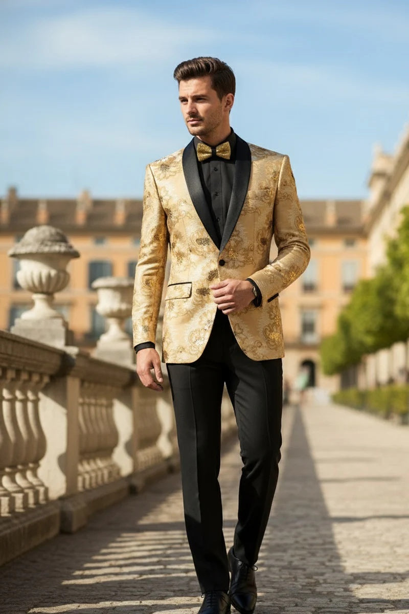 Champagne Tuxedo Jacket