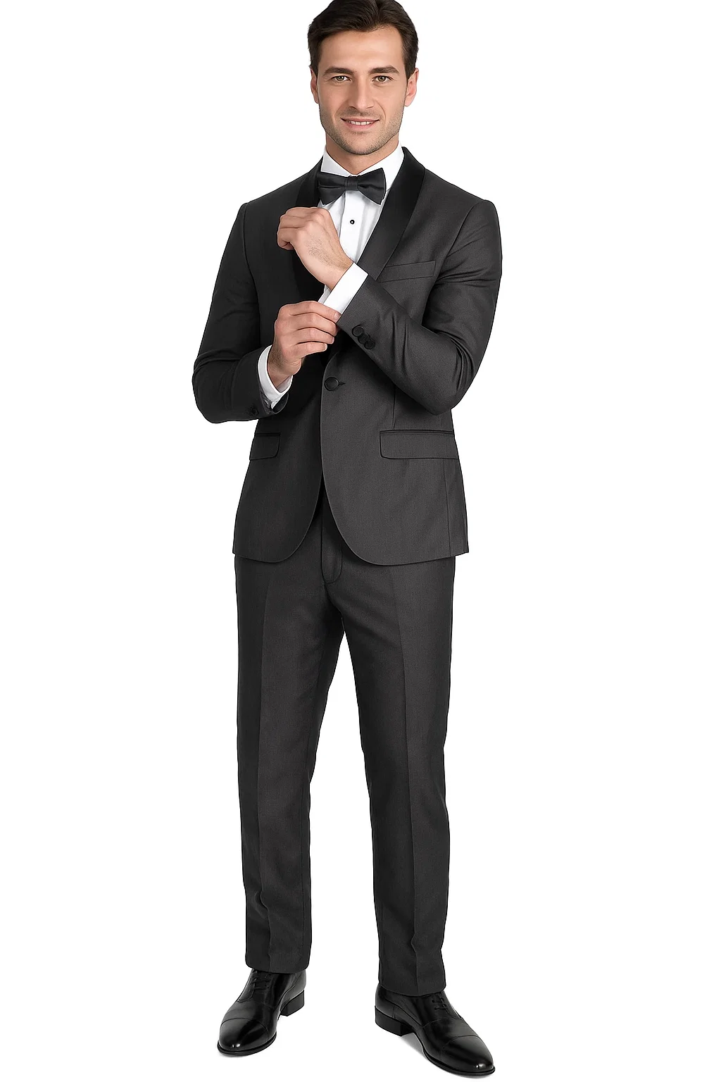 Charcoal Slim Fit Tuxedo