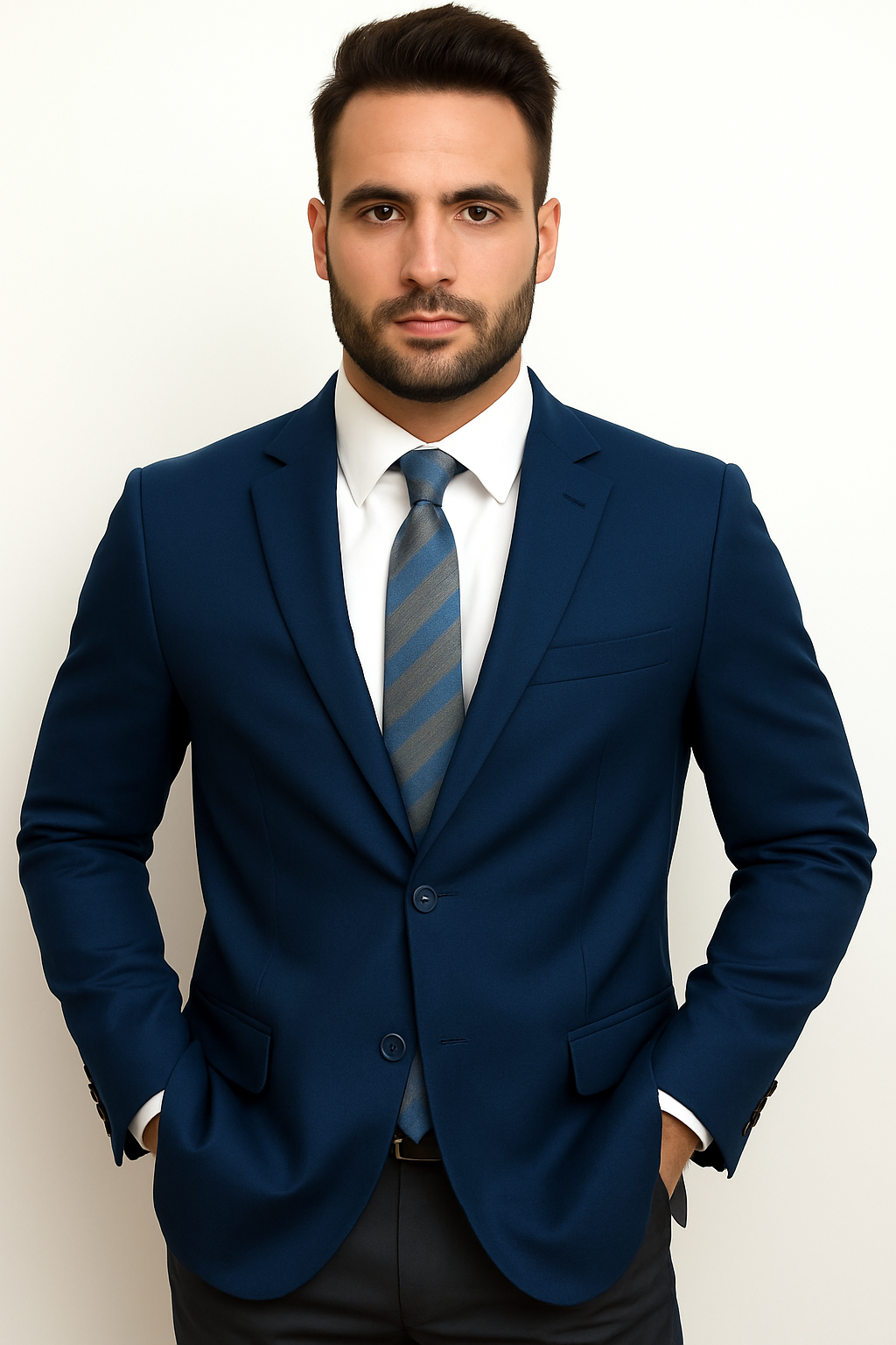 Men's Blue Linen Two Button Cheap Priced Designer Fashion Dress Casual Blazer For Men On Sale Side Vent Jacket Sportcoat Blazer