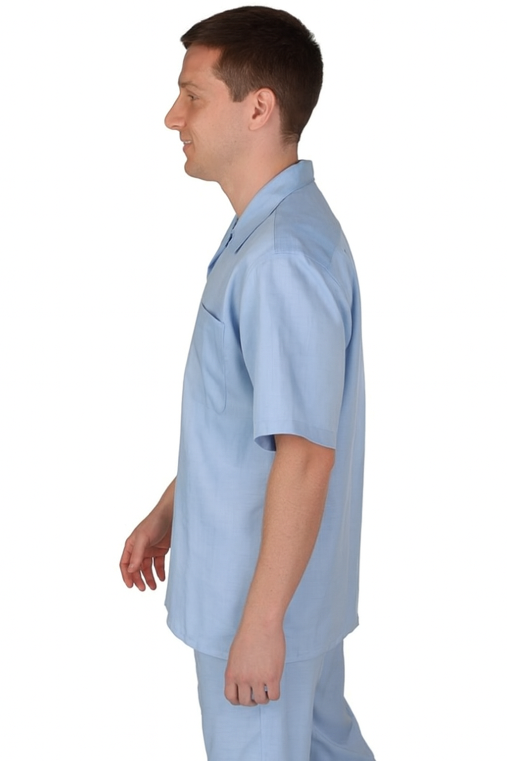 Mens walking suits casual two piece sets Summer Short Sleeve Shirt & Pants Casual Two Piece Mens Walking Outfit For Sale Pant Sets Casual Suit Set Men's Suit 100% Mens Linen Suit - Fabric – Light Blue ~ Sky