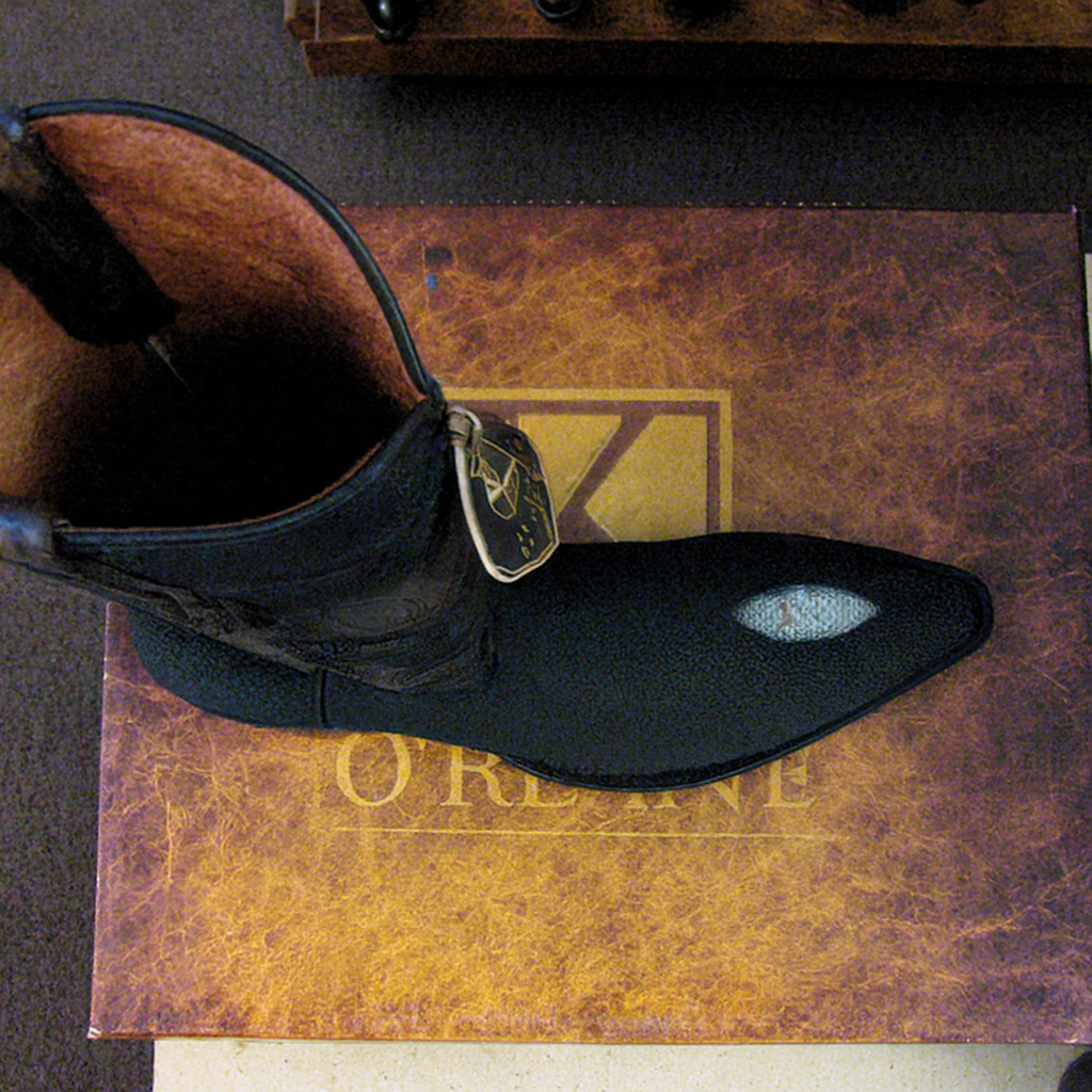 Mens Genunie Stingray mantarraya skin King Exotic Boots Cowboy Style By los altos Boots botas For Sale Snip Toe Western Cowboy Black Dress Cowboy Botas de mantarraya - Mantarraya boots Cheap Priced For Sale Online