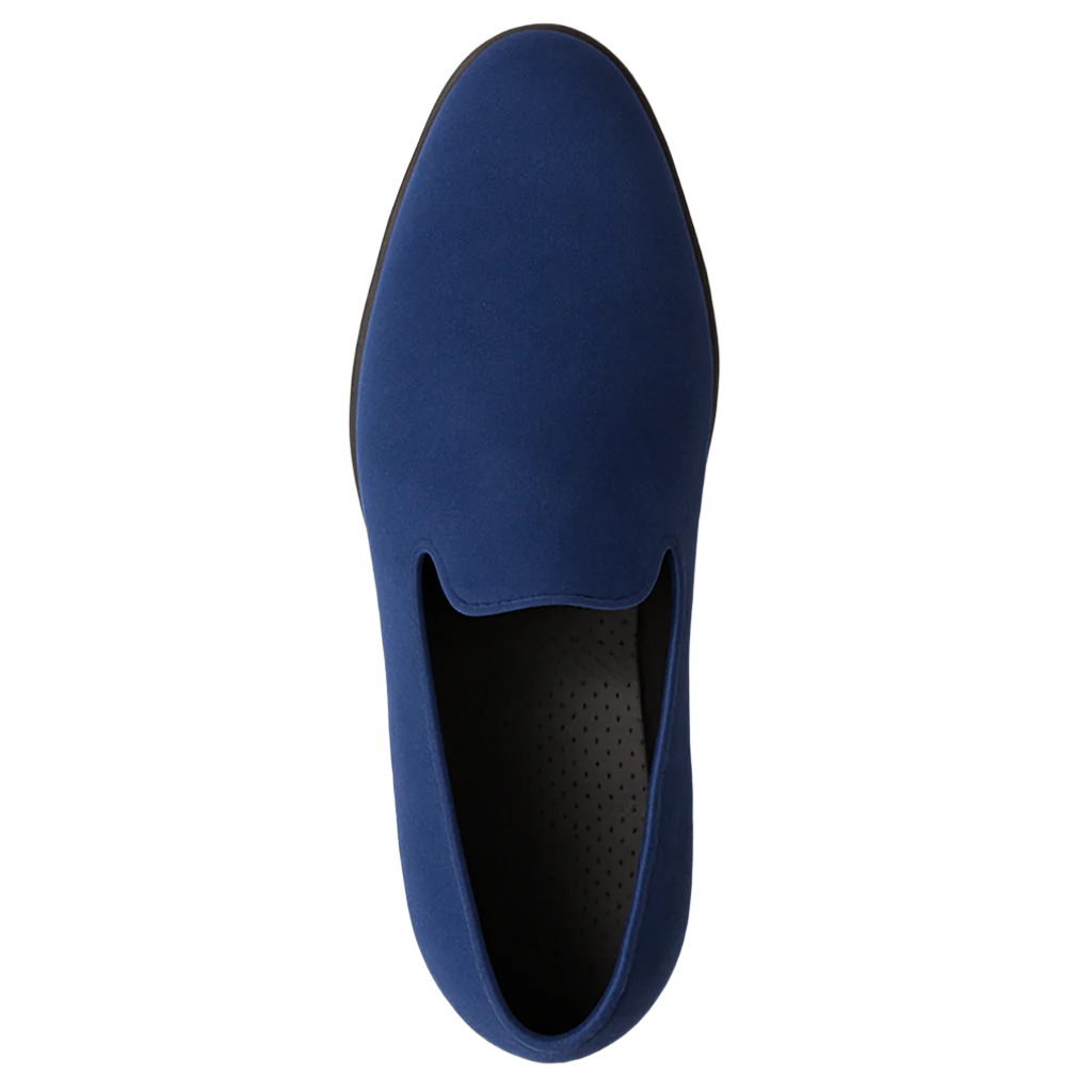 Men's Wide Width Dress Shoe Blue