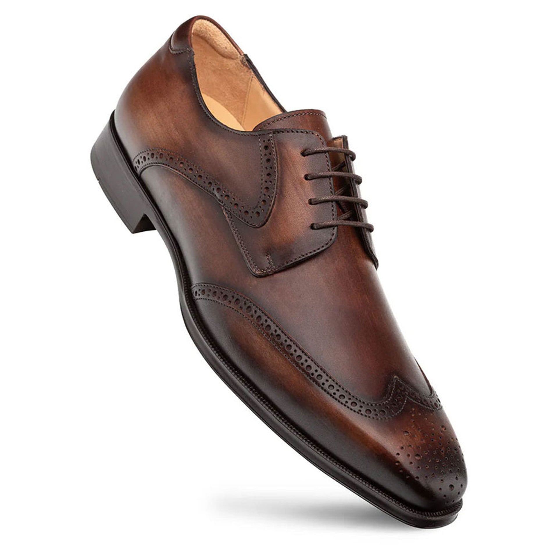 Mezlan Tasso Calfskin Derby Oxfords - Made in Spain