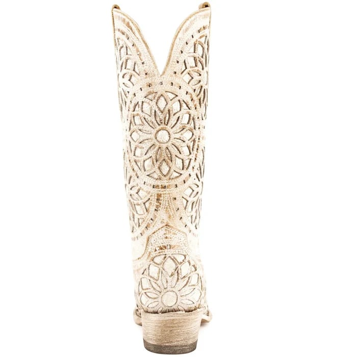 Ferrini Mandala Snip Toe Boots - Shaby Chic Brown