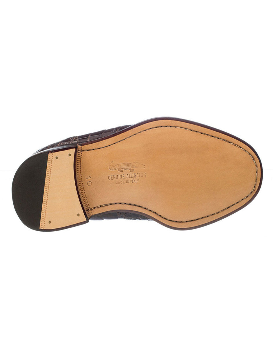 Ferrini 3673 Belly Alligator Wingtip Shoes