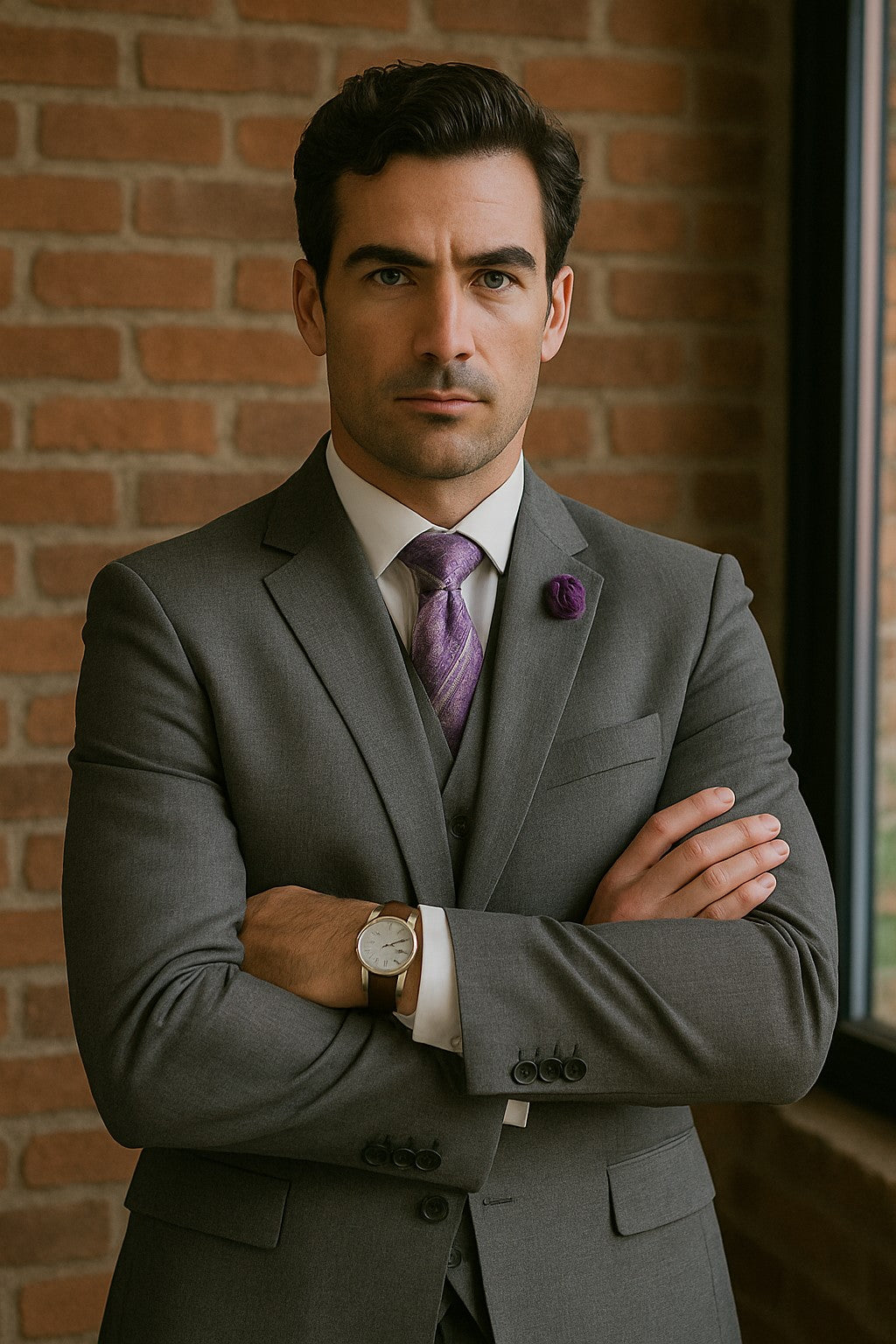 pleated-pants-and-suit-vest-set