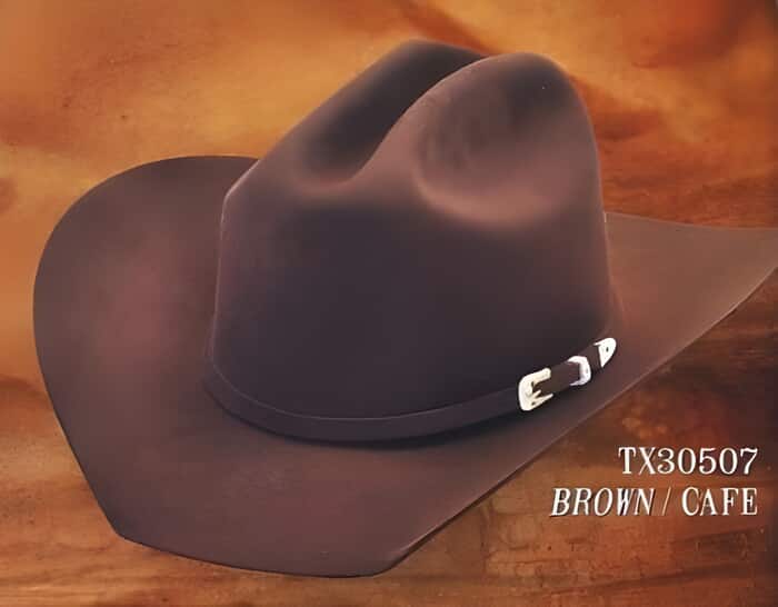 Coco Chocolate brown Western Hat Tejanas Texas Style