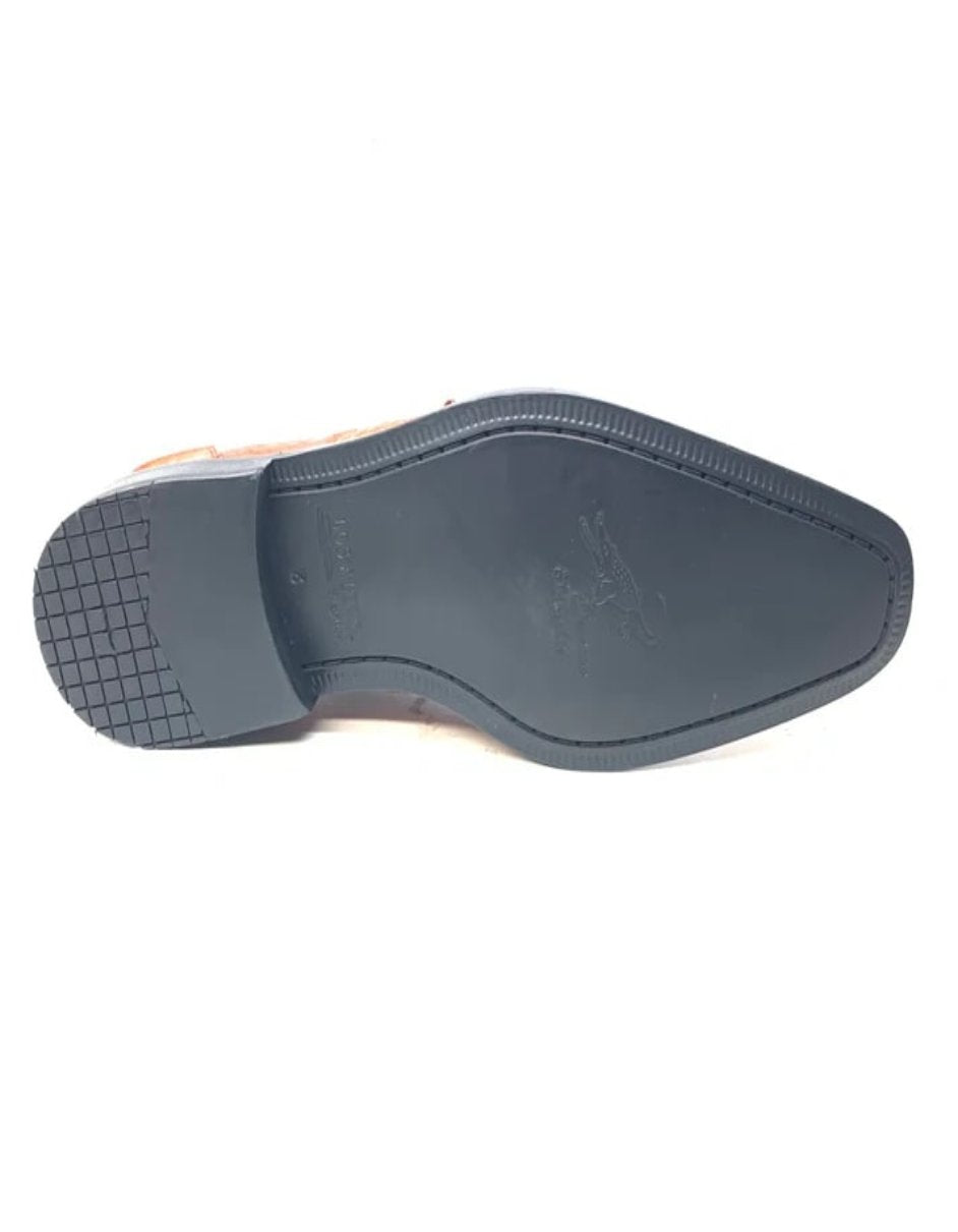 Los Altos Crocodile Lace Up Dress Shoes