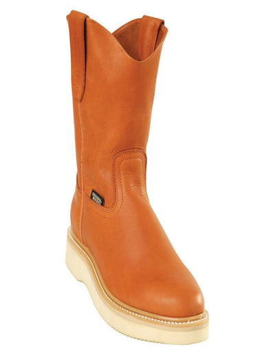 Original Michel Grasso Leather Work Boots