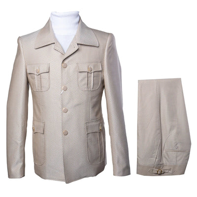Rossi Man Duke Cream Off White Suit