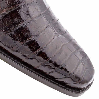 Genuine Crocodile Anderson Lace-Up by Mezlan