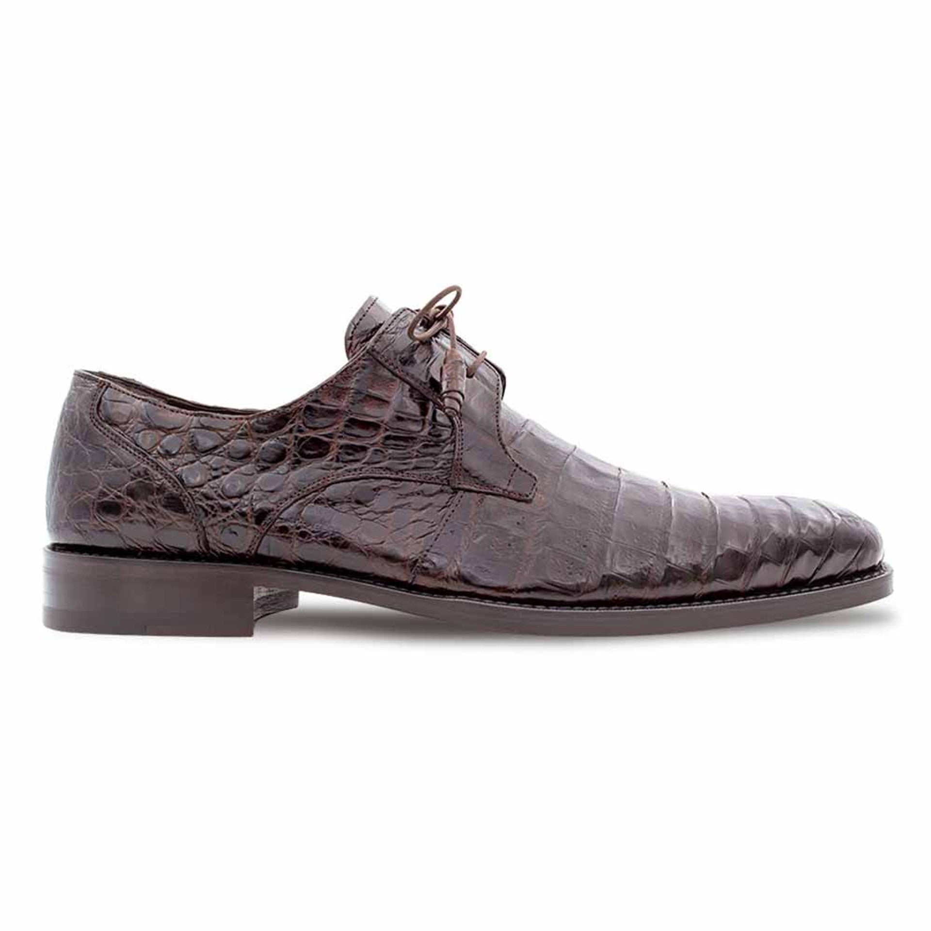 Genuine Crocodile Anderson Lace-Up by Mezlan