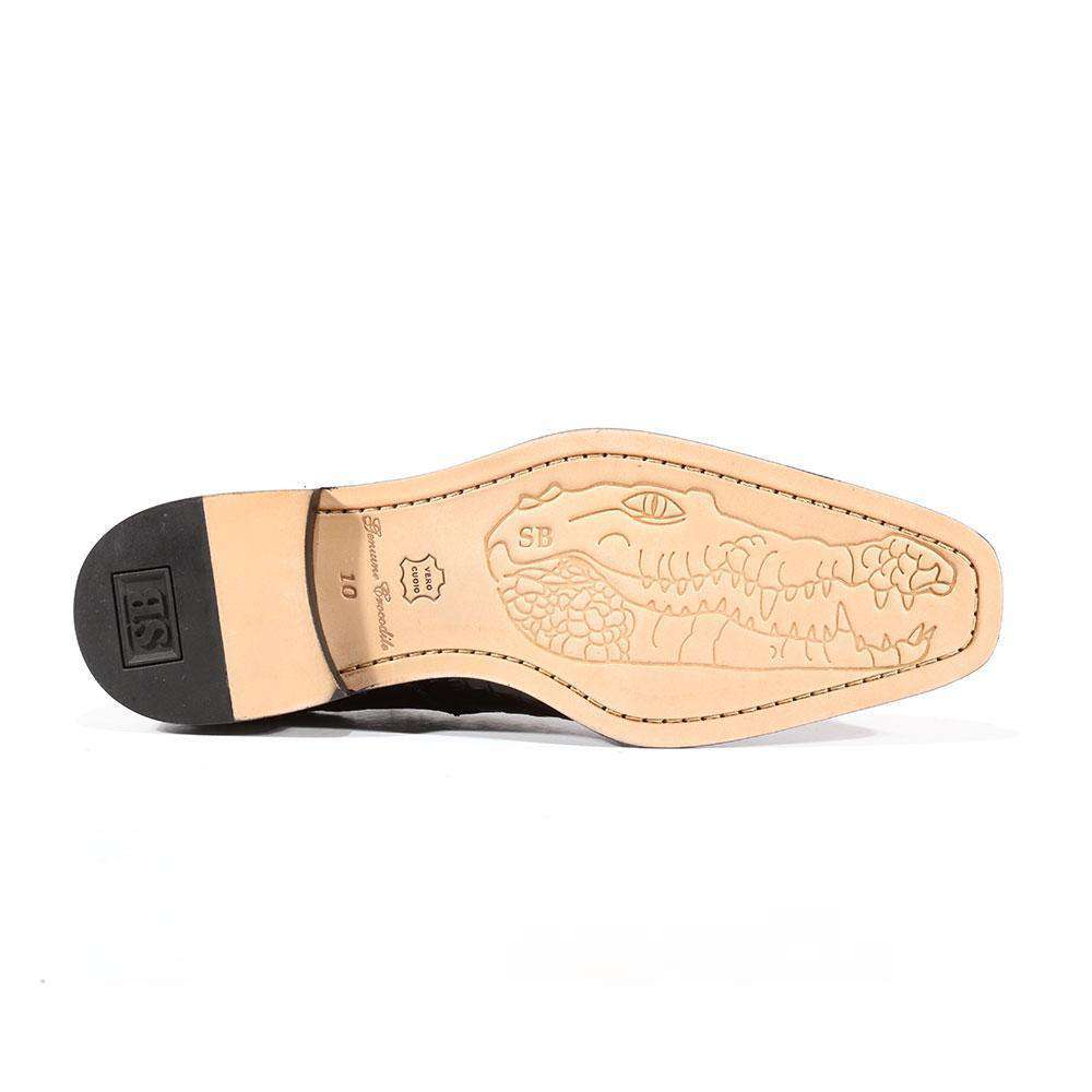 Belvedere Chapo Crocodile Hornback Oxfords