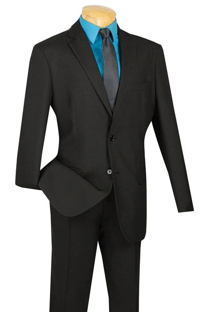 Carlo Lusso Men's Outlet 2 Piece Executive Suit Solid Colors