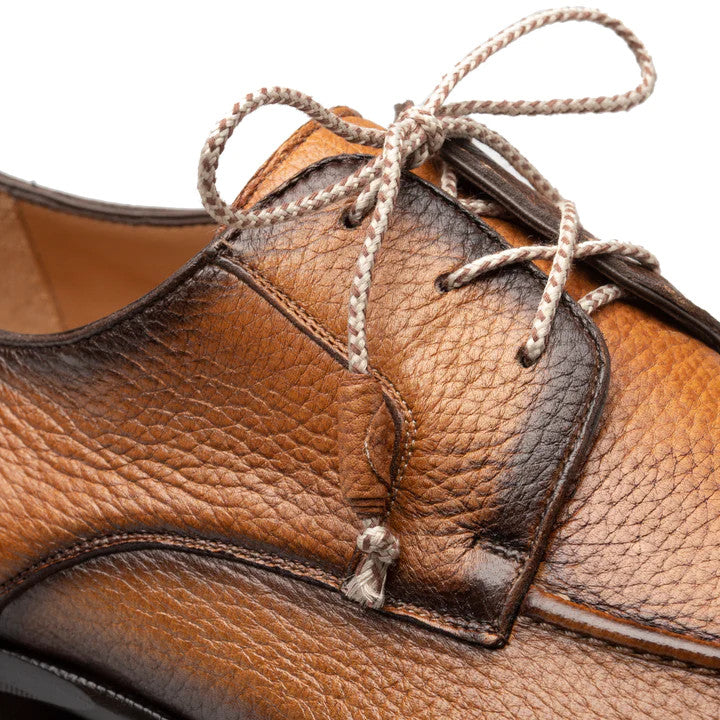 Fratello Deer Lace-Up Cognac by Mezlan Spain