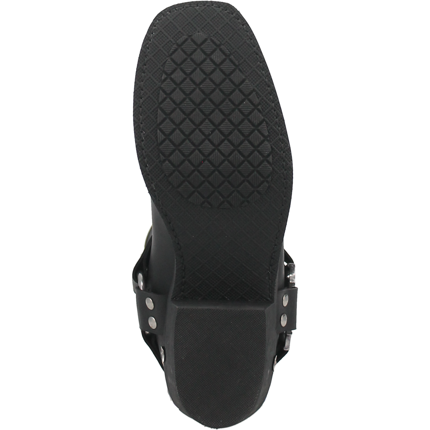 Chopper Leather Harness Biker Boot