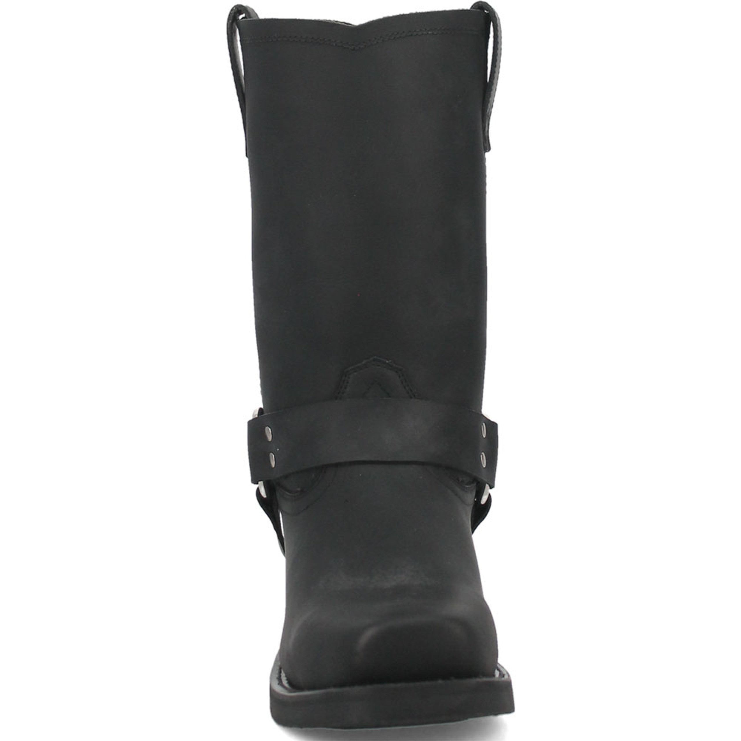 Dingo Black Oil Resistant Biker Boot for Men