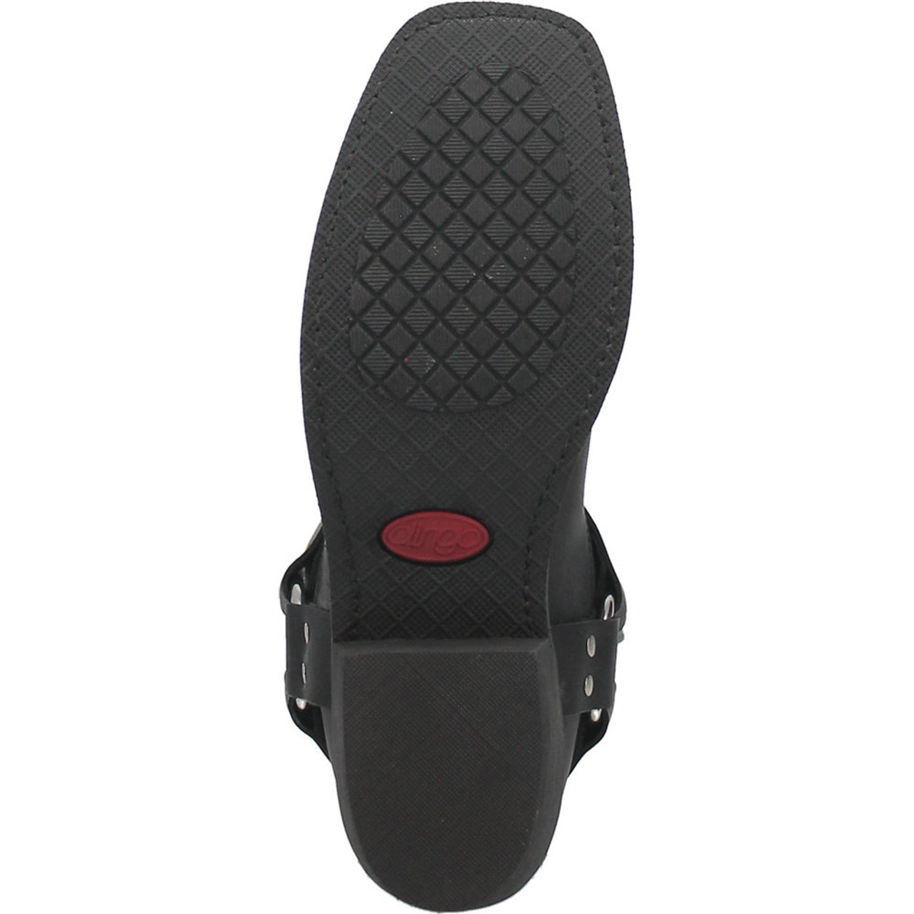 Dingo Black Oil Resistant Biker Boot for Men