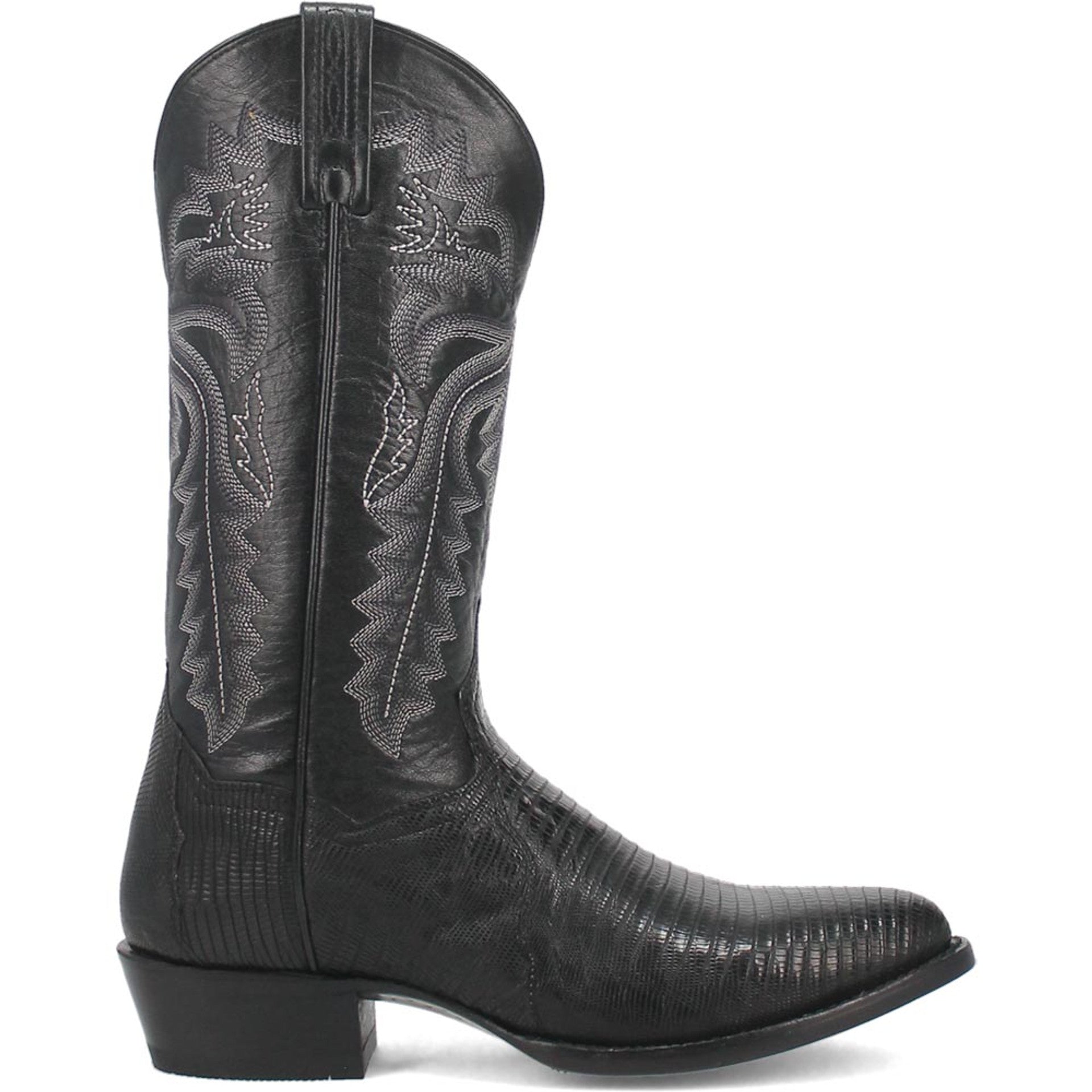 Winston Black Lizard Western Boot by Dan Post