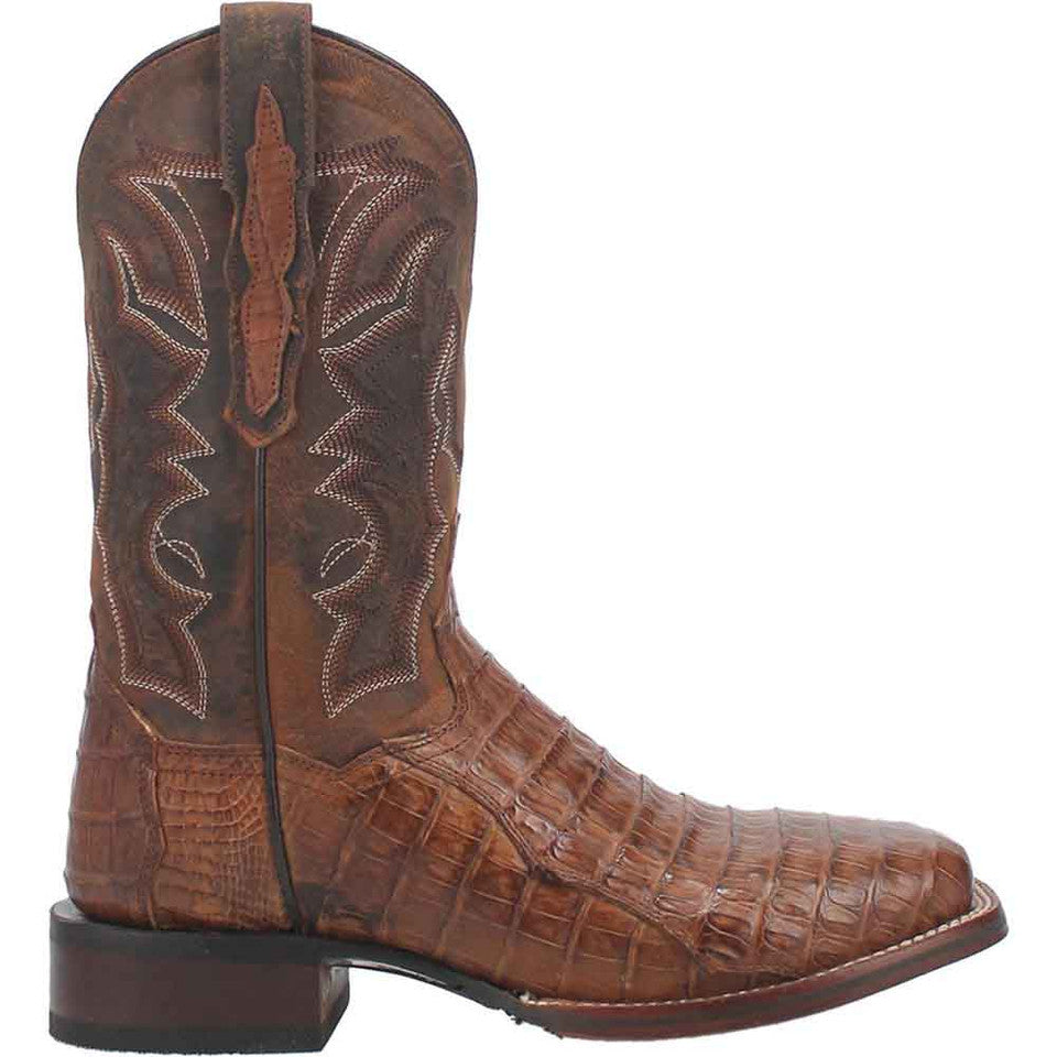 Cowboy Certified Kingsly Caiman Square Toe Boot