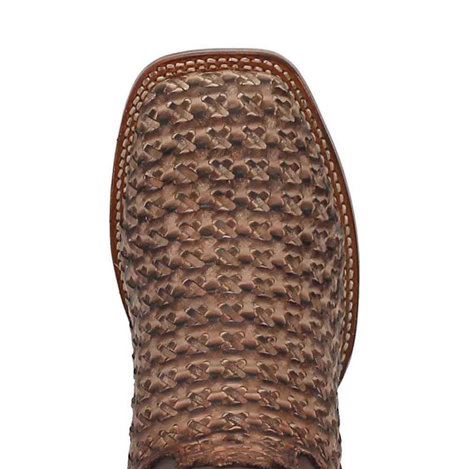 Dan Post Stanley Tan Square Toe Leather Boot