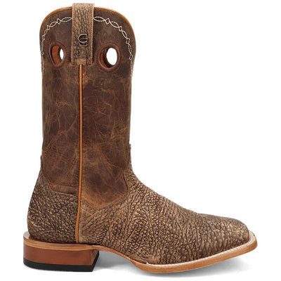 Dan Post Murray Bison Leather Western Boots