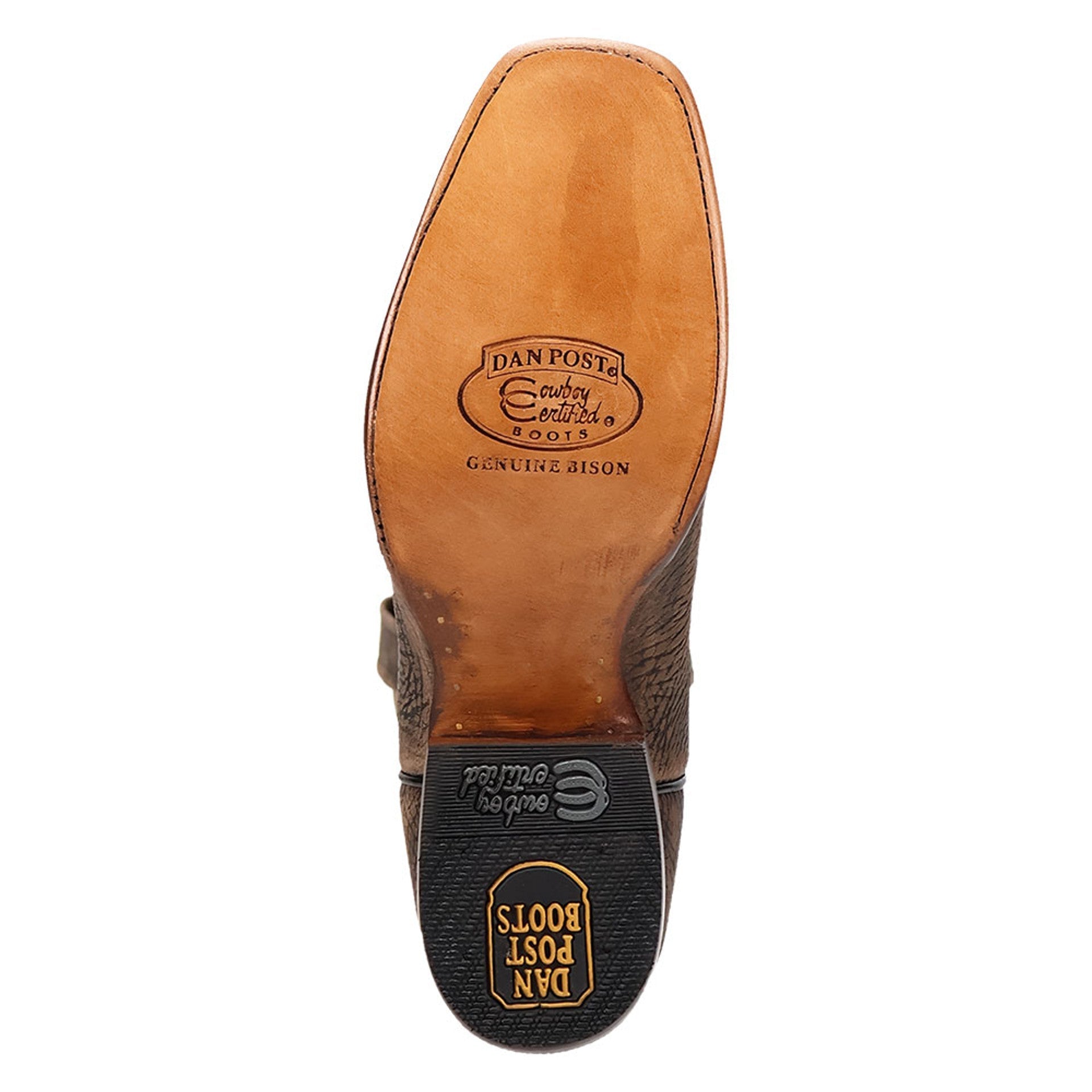 Dan Post The Dirt Show Bison Leather Boots