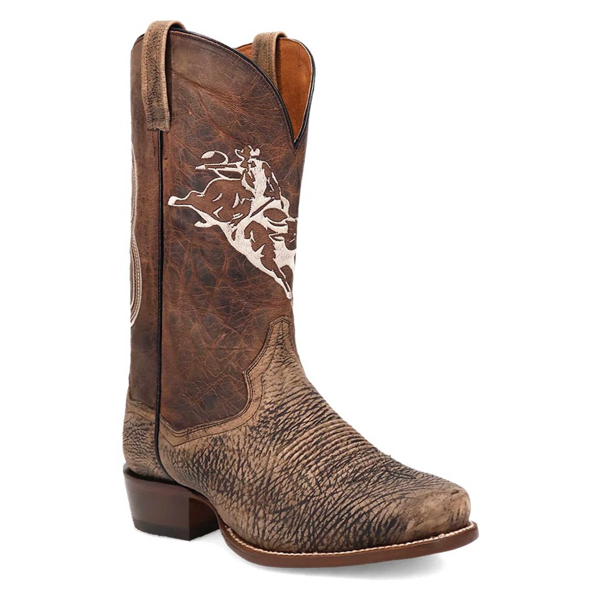 Dan Post The Dirt Show Bison Leather Boots