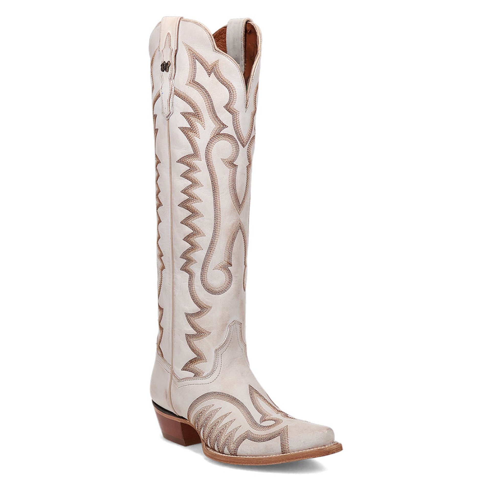 Dan Post Western White Josie Tall Boots Women