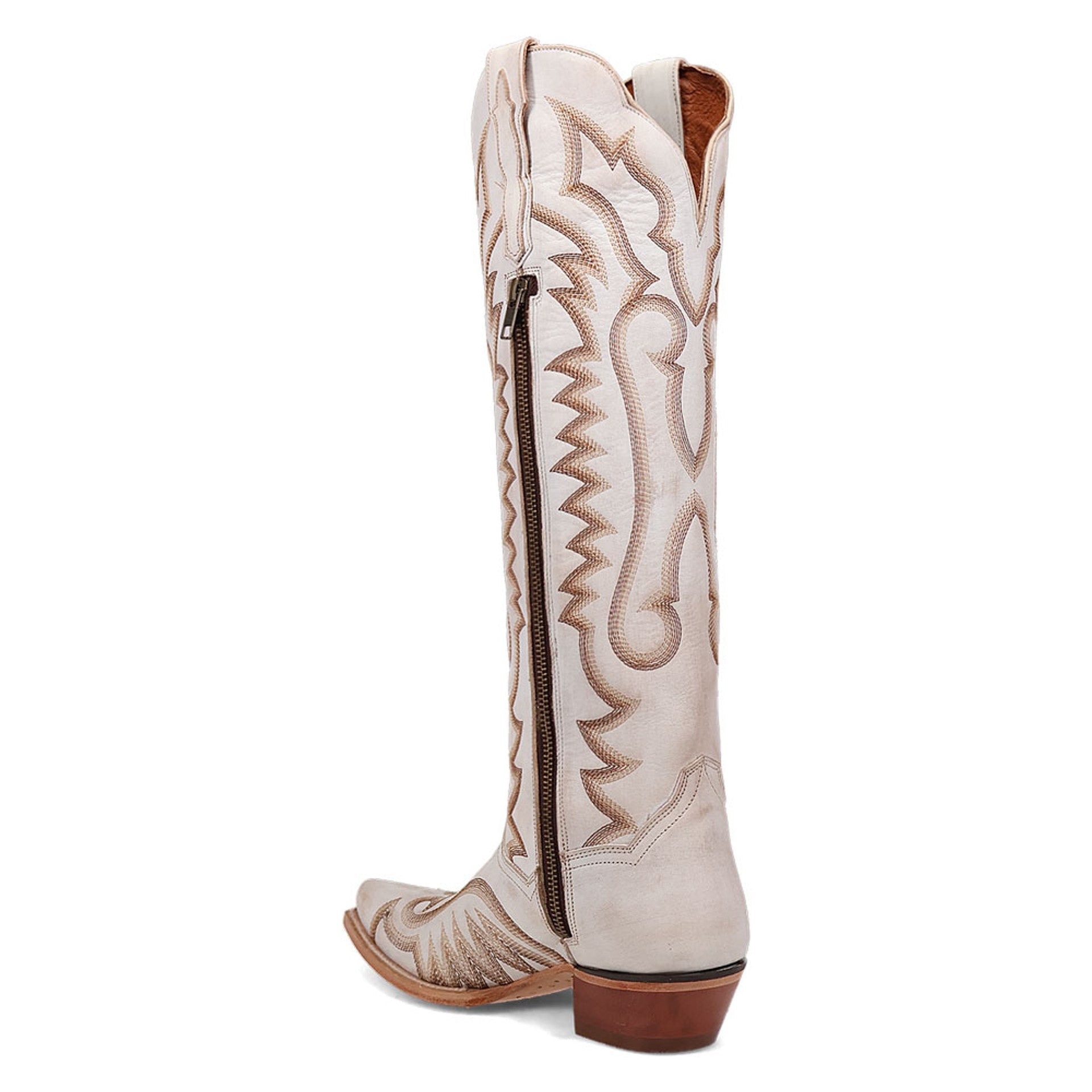 Dan Post Western White Josie Tall Boots Women