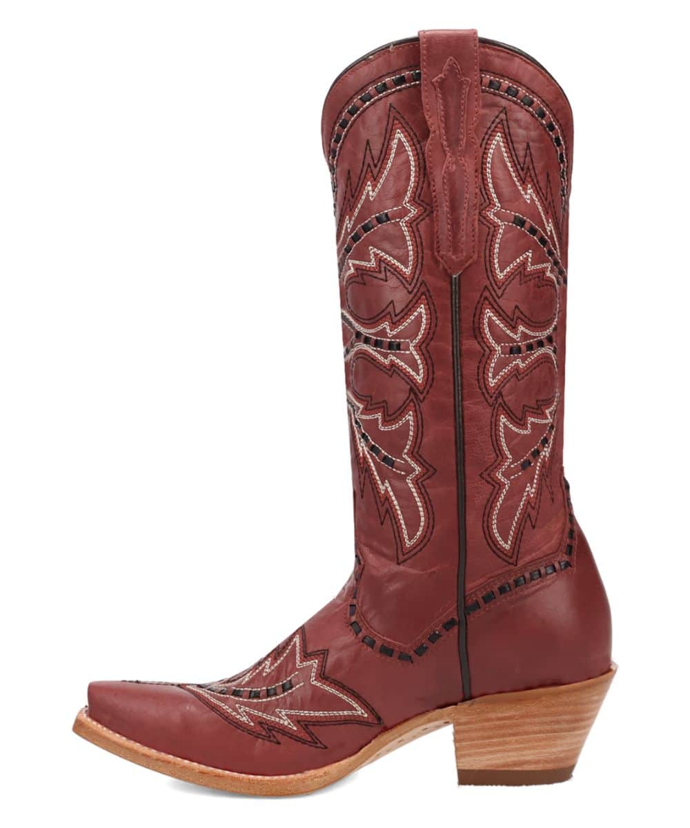 Dan Post Women's Mesa Boot - Red Leather Western