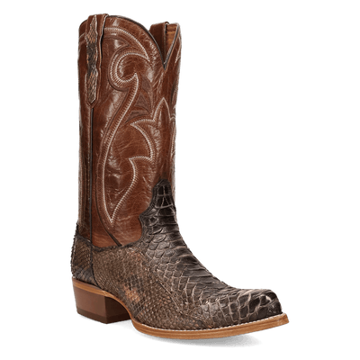 Dan Post Stryke Back Cut Python Boot - Luxury Western Boot