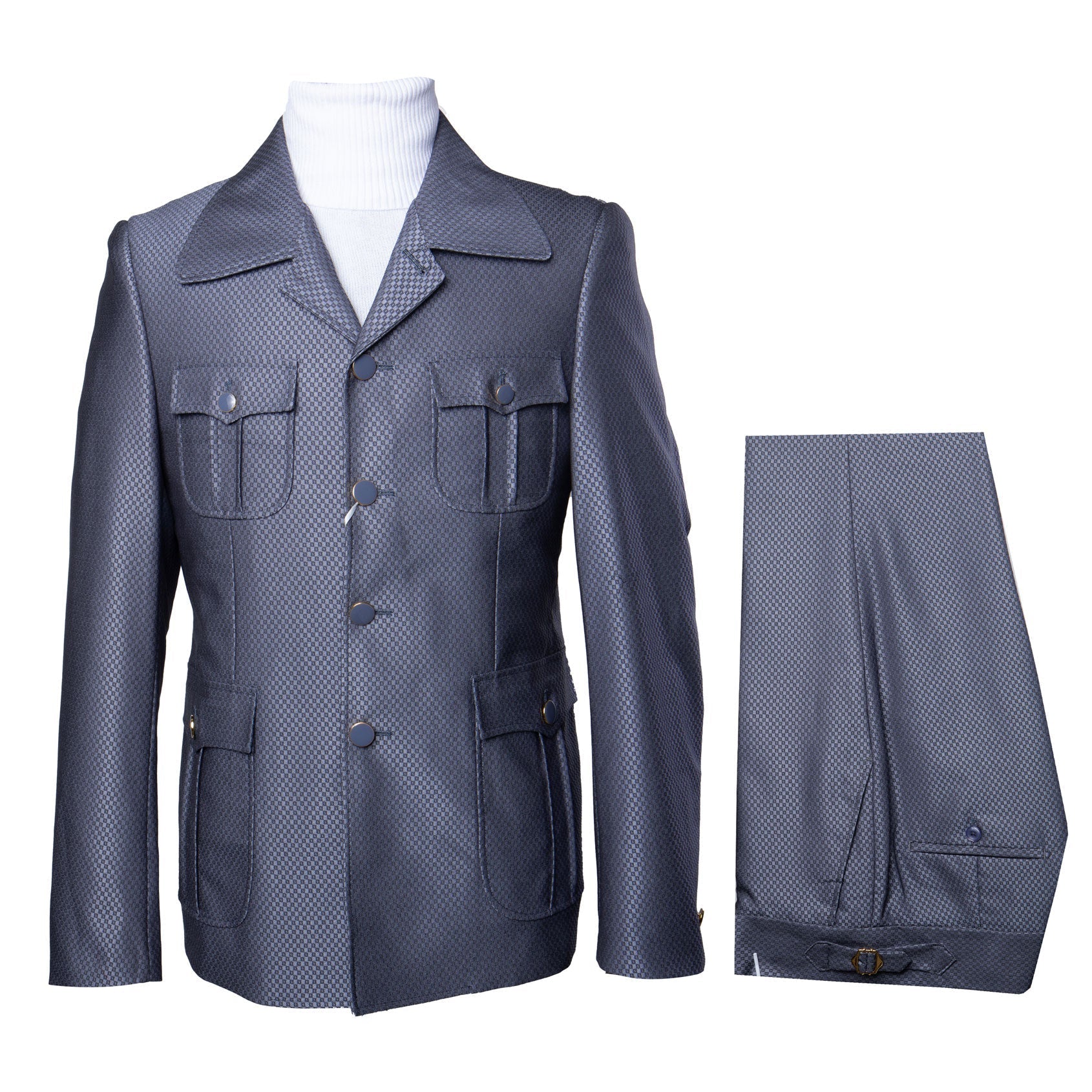 Rossi Man DUKE RM1767 Slim Fit 3-Piece Suit