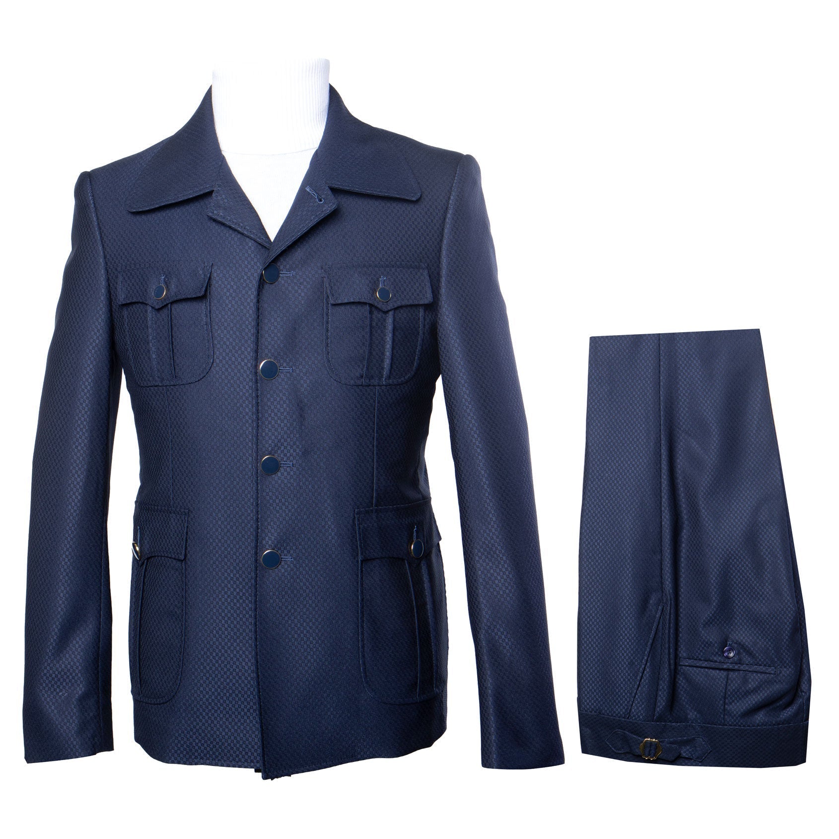 Rossi Man DUKE Slim Fit Navy 3-Piece Suit