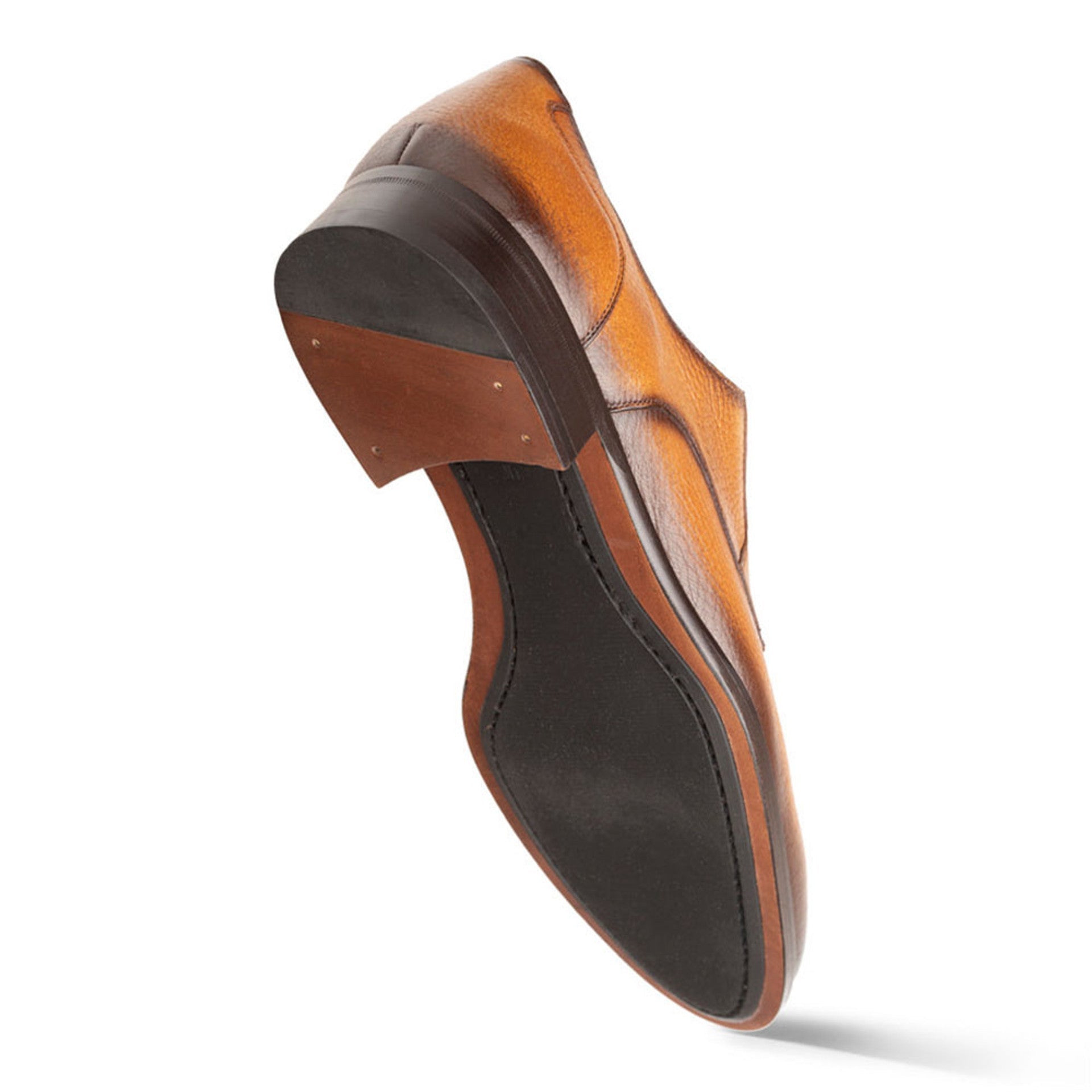 Fratello Split-Toe Deer Cognac Lace-Up by Mezlan