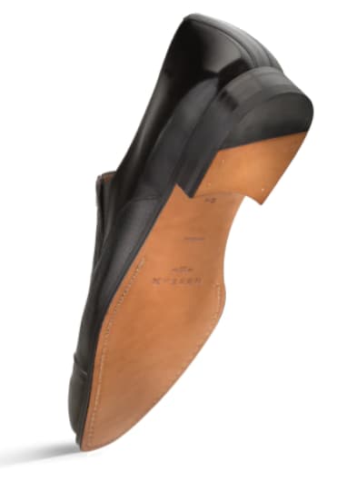 Milani Calfskin/Deerskin Black Mezlan Spain