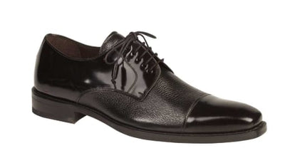 Soka Calfskin/Deerskin Black by Mezlan