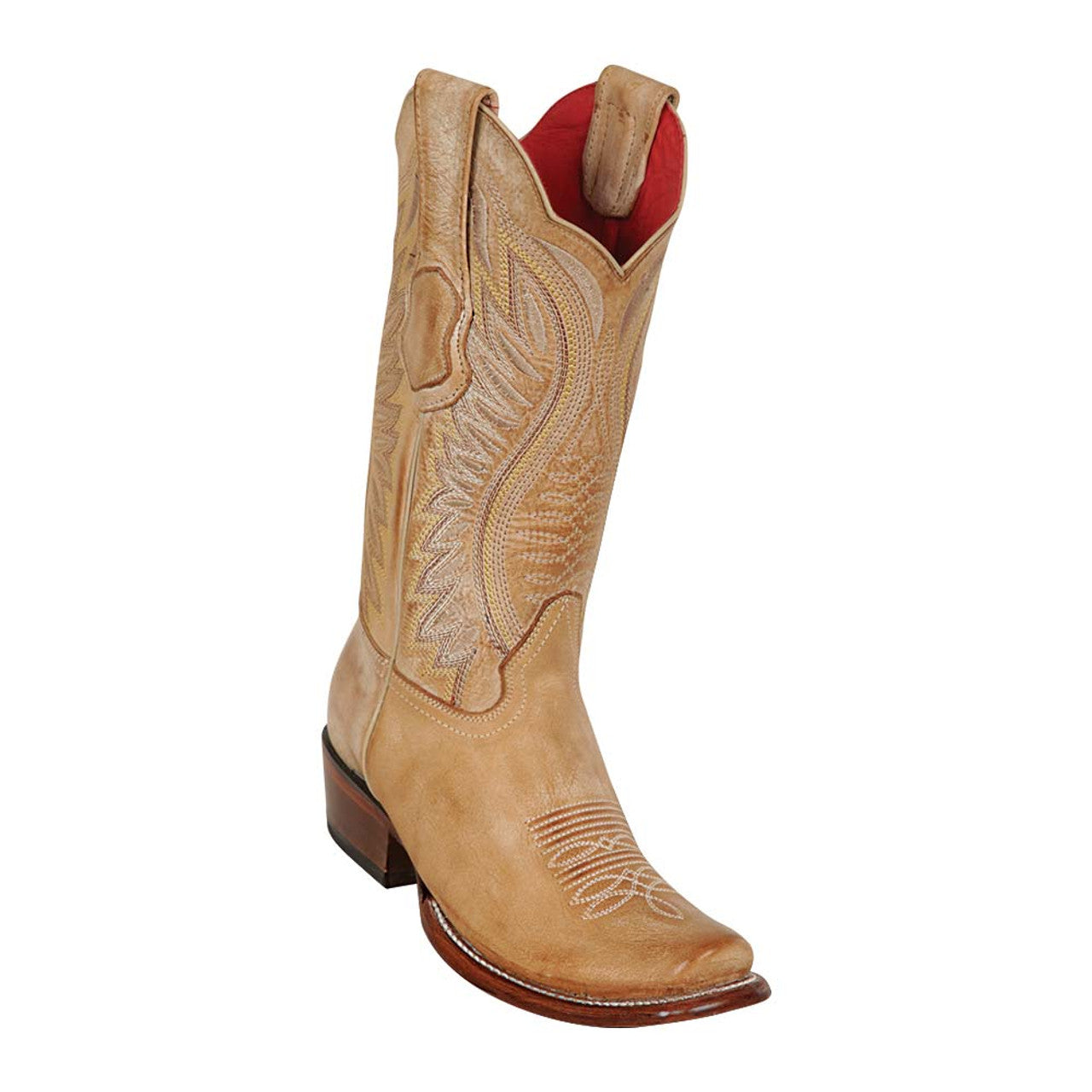 LOS ALTOS Dubai Toe Honey Western Boots